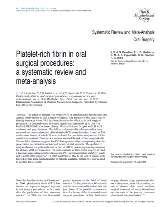Platlet Rich Fibrin